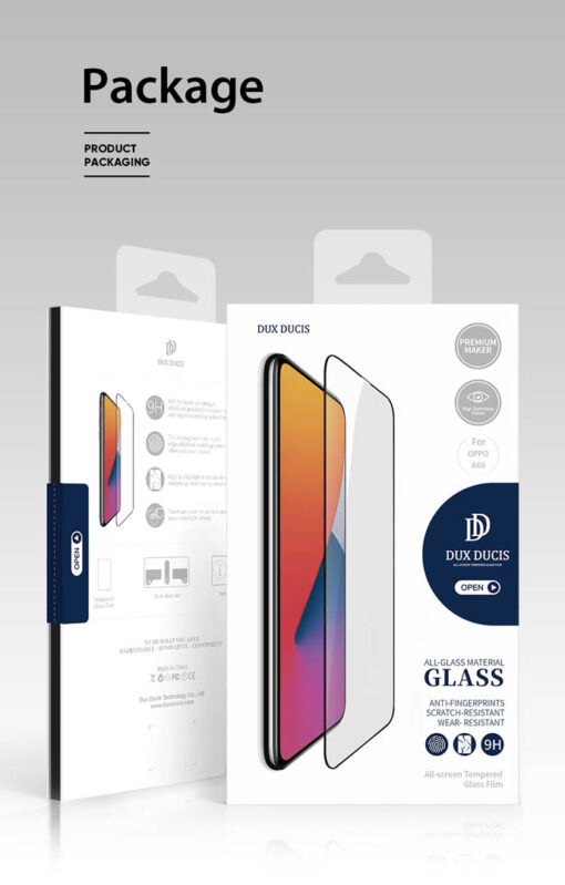 Premium Tempered Glass Protector for Oppo A60 -  Scratch-Resistant, Ultra Clear, Touch Sensitive - Image 11