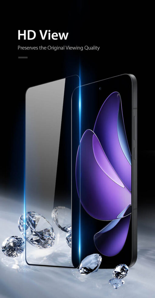 Premium Tempered Glass Protector for Oppo Reno 13F - Scratch-Resistant, Ultra Clear, Touch Sensitive - Image 4
