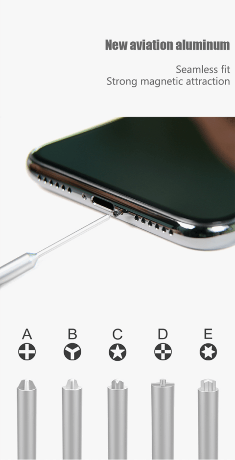 Pinhead Phillips Precision Screwdriver | 3D iThor Series by Qianli - GA ...