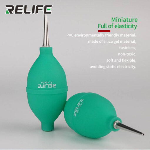 RELIFE RL-043A Dust Cleaner - Portable Air Blower for Electronics - Metal Nozzle, Powerful Airflow - Image 8