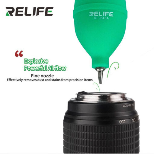 RELIFE RL-043A Dust Cleaner - Portable Air Blower for Electronics - Metal Nozzle, Powerful Airflow - Image 6