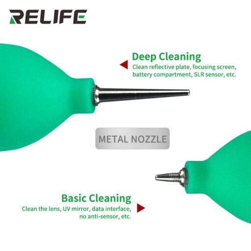 RELIFE RL-043A Dust Cleaner - Portable Air Blower for Electronics - Metal Nozzle, Powerful Airflow - Image 4