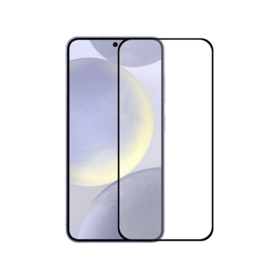Samsung Galaxy S24+ screen protector full screen glass front view.
