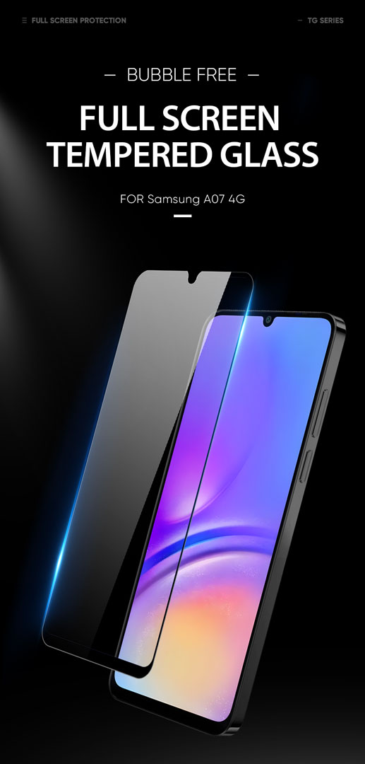 Samsung Galaxy A07 Tempered Glass Screen Protector - Image 2