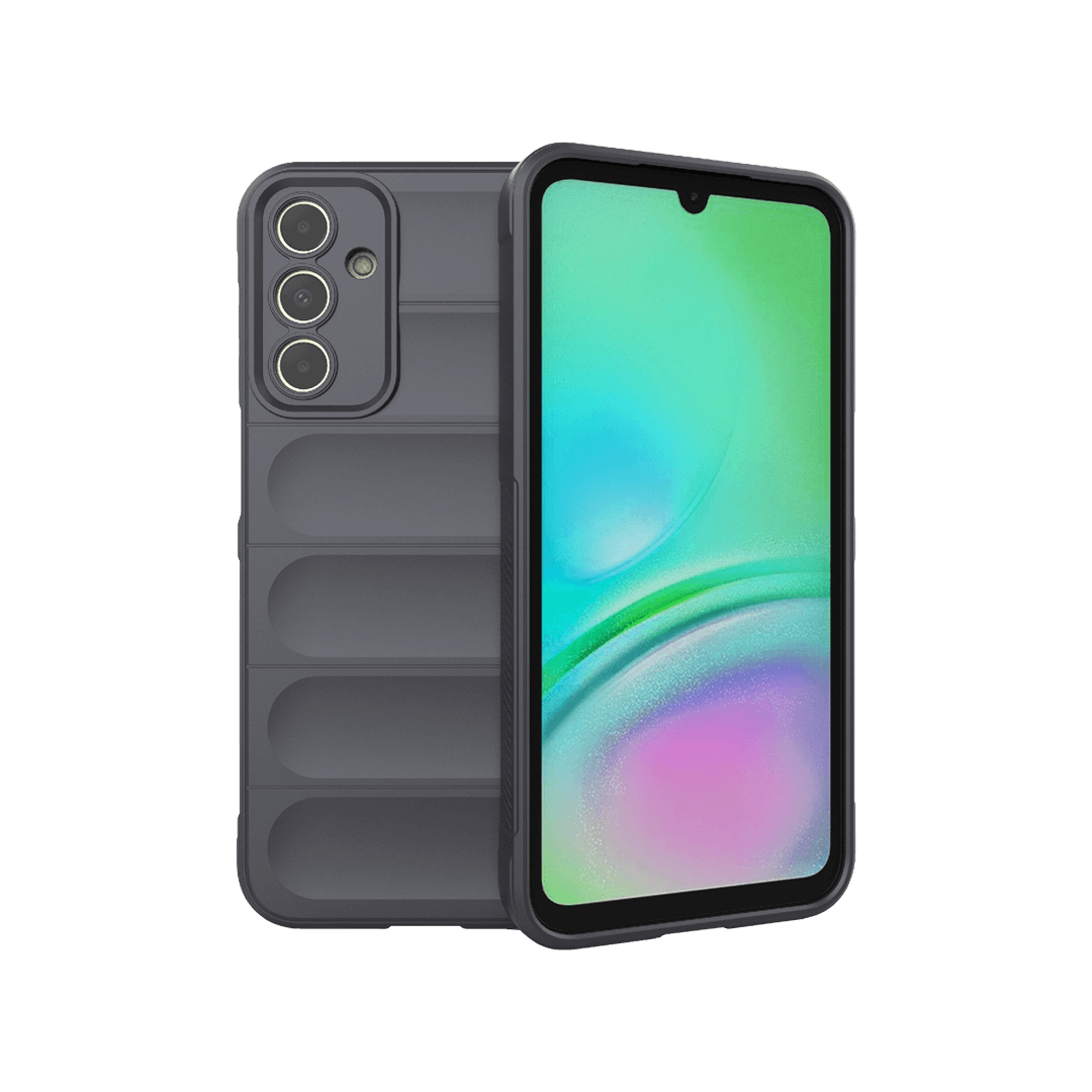 Samsung Galaxy A15 protective case dark grey TPU flannel thickened corners Magic Shield