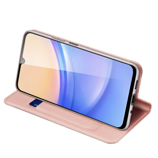 Samsung Galaxy A16 Wallet Case - Rose | Dux Ducis Skin Pro Series - Image 6