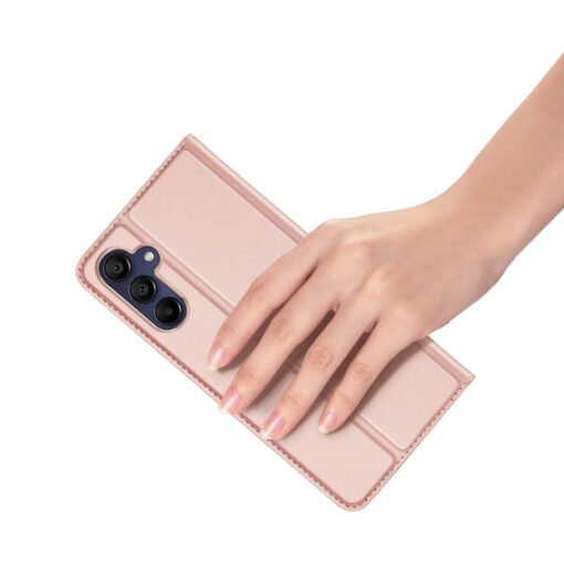 Samsung Galaxy A16 Wallet Case - Rose | Dux Ducis Skin Pro Series - Image 7