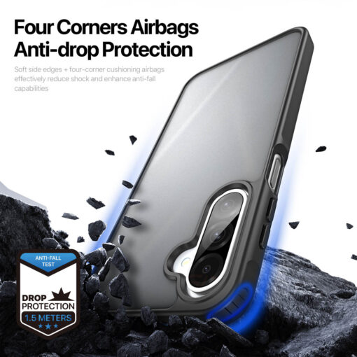 Samsung Galaxy A26 5G Protective Back Cover Case - Black | Yind Series by Dux Ducis - Image 7