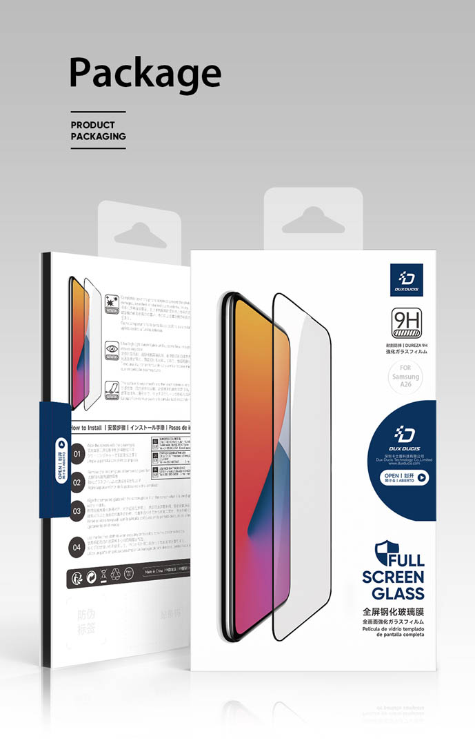 Samsung Galaxy A26 5G Tempered Glass Screen Protector - Anti-Scratch, Case-Friendly, HD Clear - Image 11