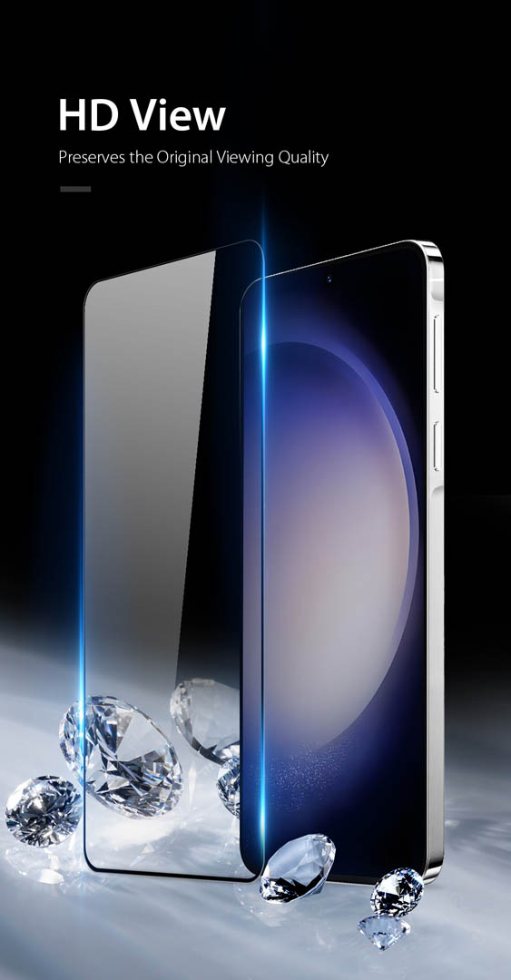 Samsung Galaxy A36 / A56 5G Tempered Glass Screen Protector - Anti-Scratch, Case-Friendly, HD Clear - Image 4