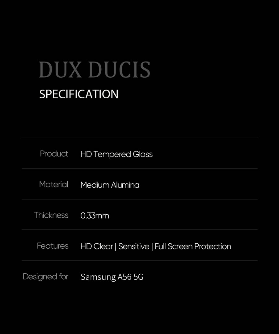 Samsung Galaxy A36 / A56 5G Tempered Glass Screen Protector - Anti-Scratch, Case-Friendly, HD Clear - Image 9