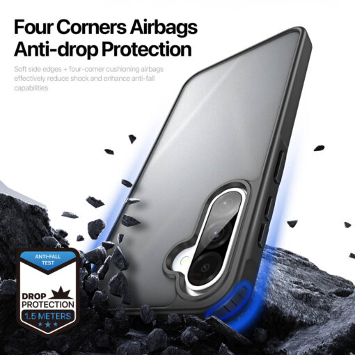 Samsung Galaxy A36 / A56 Case Protective Back Cover Case - Black | Yind Series by Dux Ducis - Image 7