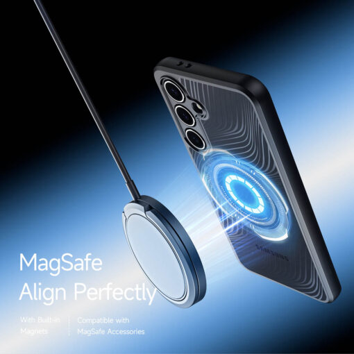 DUX DUCIS Aimo Mag Series Samsung S24 FE Case - Magnetic Charging, Shockproof Protection - Image 4