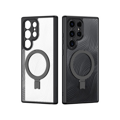 Samsung Galaxy S24 Ultra Magnetic Charging Case with Fold Stand | Aimo Mag Series by Dux Ducis