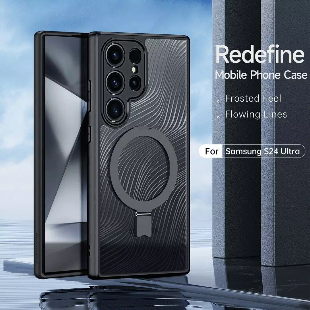 Samsung Galaxy S24 Ultra Magnetic Stand Case Matte Finish by Dux Ducis - Image 11