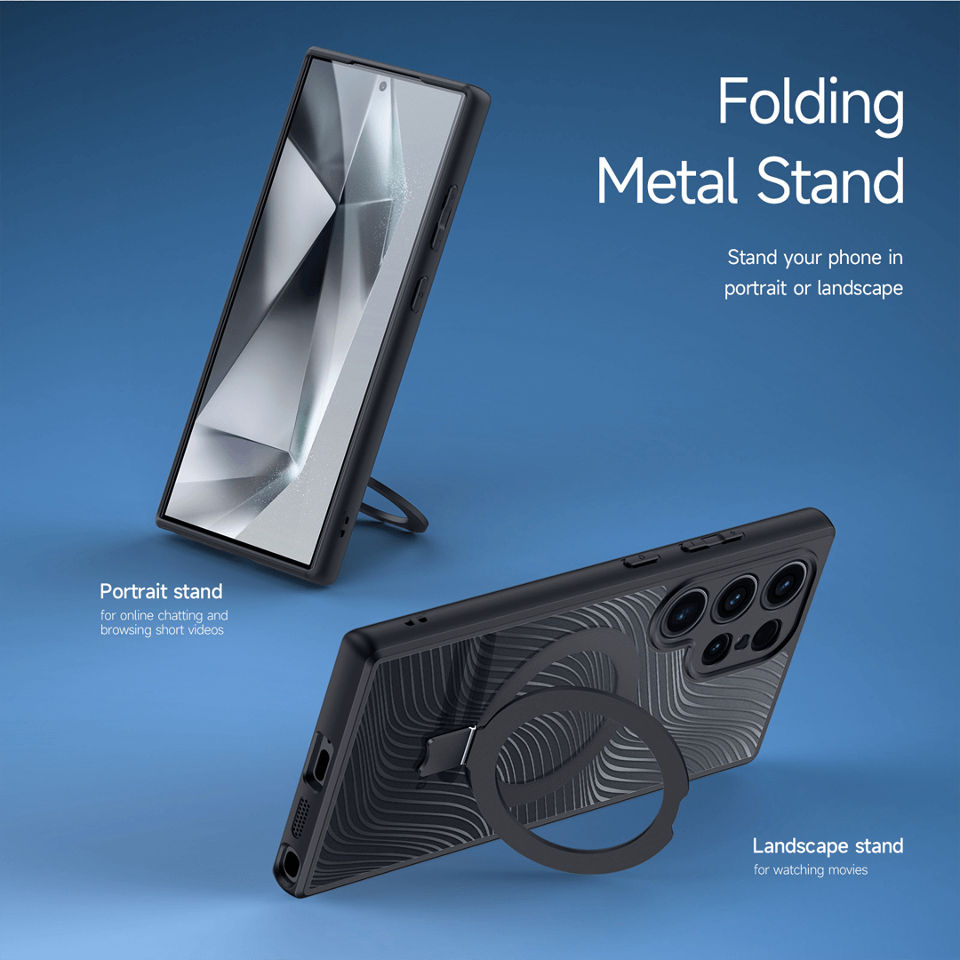 Samsung Galaxy S24 Ultra Magnetic Stand Case Matte Finish by Dux Ducis - Image 5
