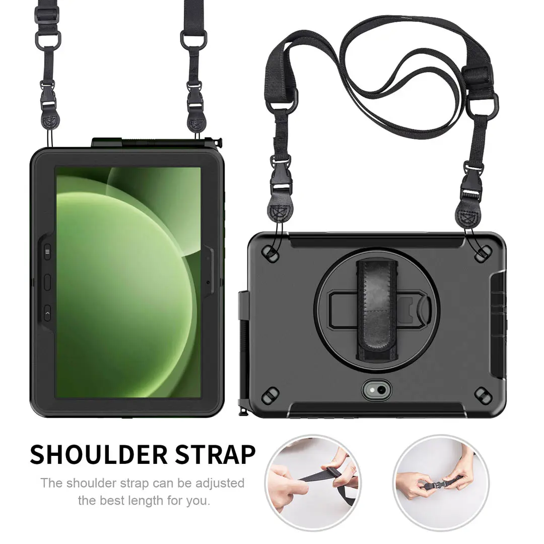 Samsung Galaxy Tab Active 5 Pro, 4 Pro Heavy Duty Rugged Case - Image 5