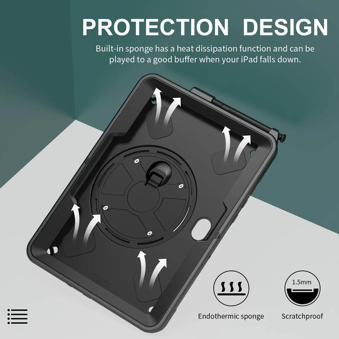 Samsung Galaxy Tab Active 5 Pro, 4 Pro Heavy Duty Rugged Case - Image 7