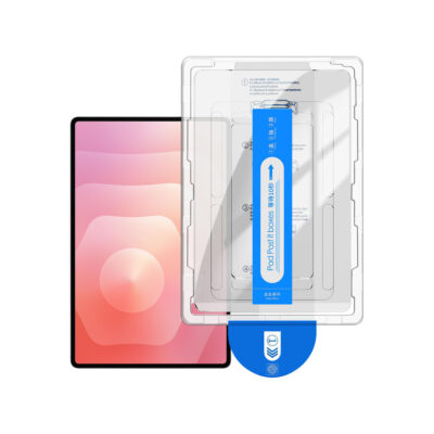 Samsung Galaxy Tab S11 S10 FE S10 Lite screen protector tempered glass alignment tool front view