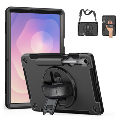 Samsung Galaxy Tab S11 Ultra heavy duty rugged case shoulder strap kickstand MIL-STD-810H