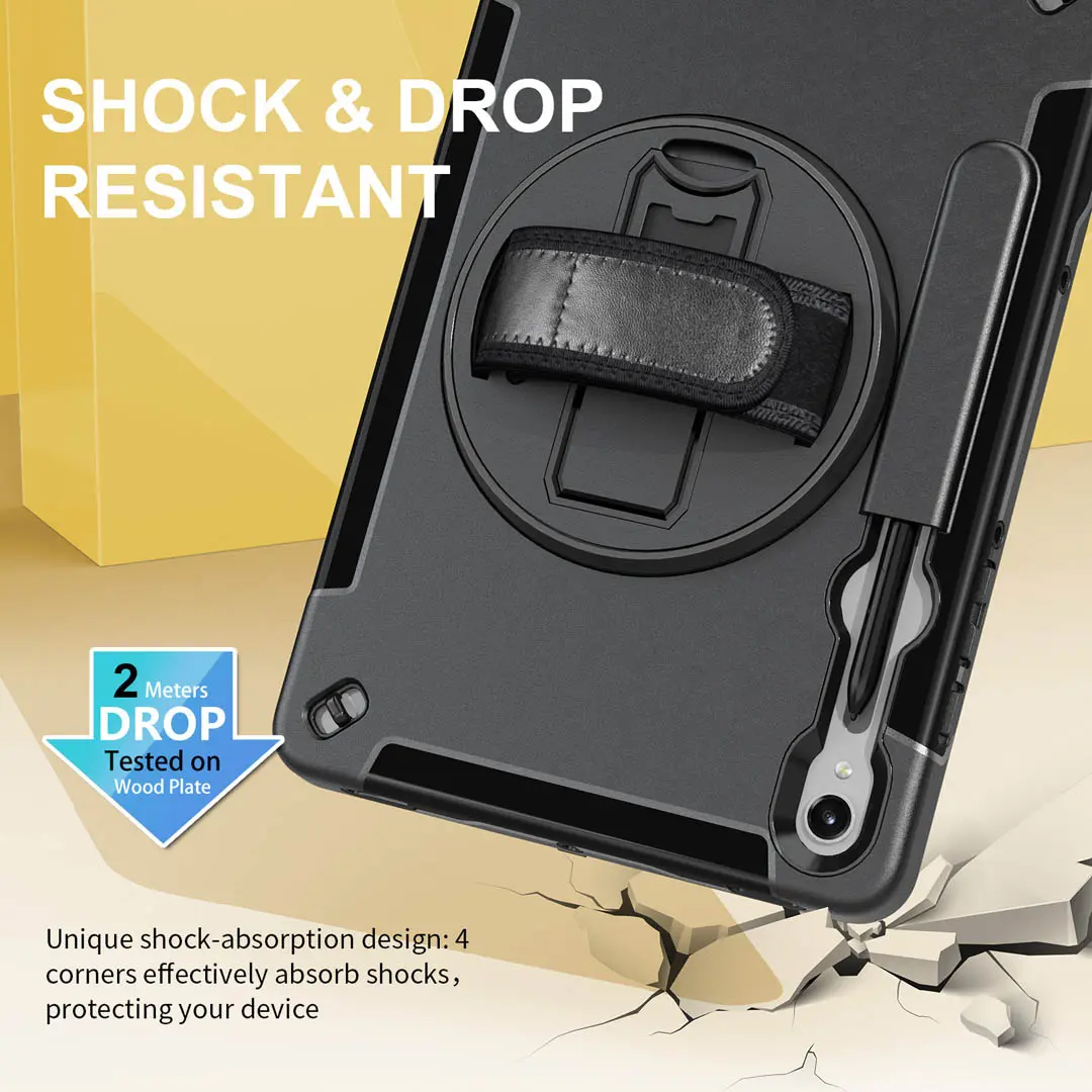 Samsung Galaxy Tab S10 FE, S10 Lite Heavy Duty Rugged Case - Image 2