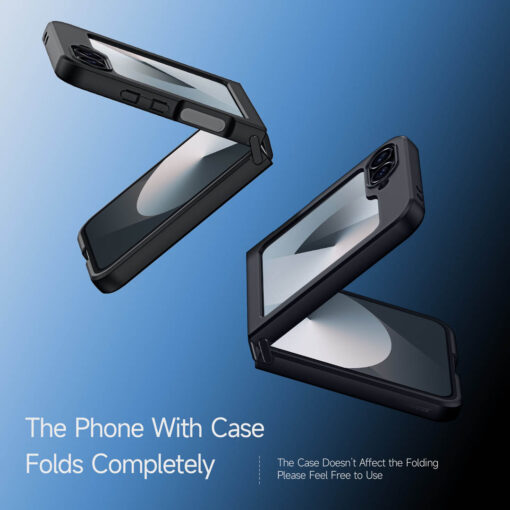 DUX DUCIS Aimo Mag Series Samsung Z Flip6 Case - Magnetic Charging, Shockproof Protection - Image 8