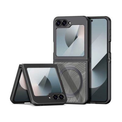 Samsung Galaxy Z Flip 6 Magnetic Charging Back Cover Case | Aimo Mag Series by Dux Ducis