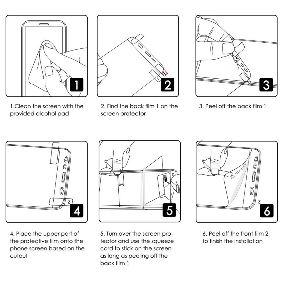 OPPO Find X5 Pro Self-Healing Hydrogel Screen Protector - Image 2