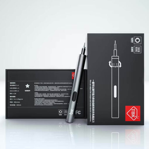 TBK-008 Electric Precision Screwdriver - 24 Bits, Adjustable Torque, Rechargeable, for Phone and Electronics Repair - Image 11