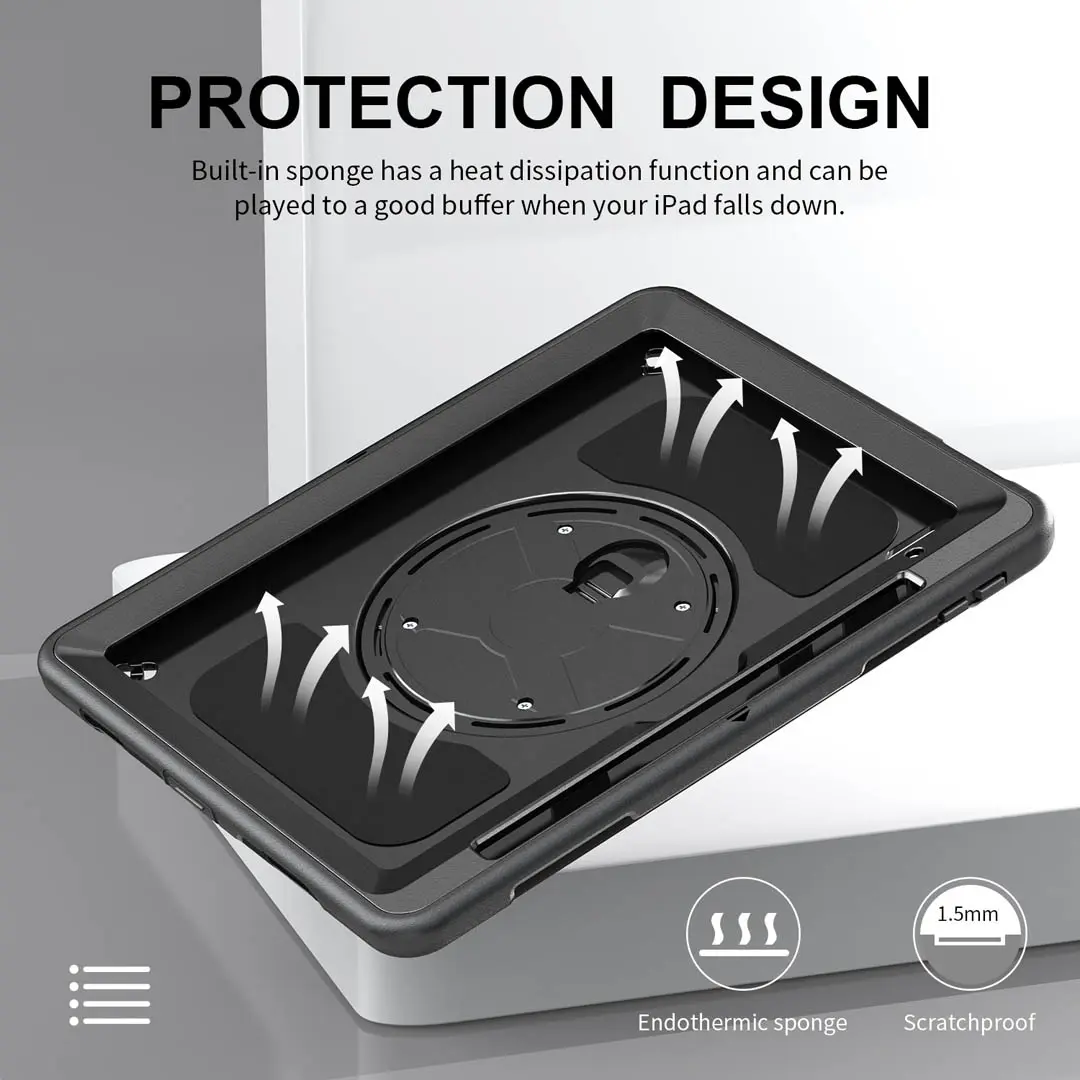 iPad 11 A16, 10th Gen Heavy Duty Rugged Case - Image 9
