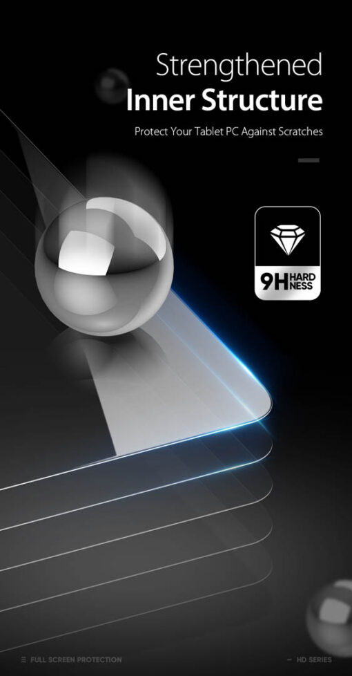 iPad 11 (11th Gen. / 10 (10th Gen.) Tempered Glass Protector - Scratch-Resistant, Ultra Clear, Touch Sensitive - Image 3