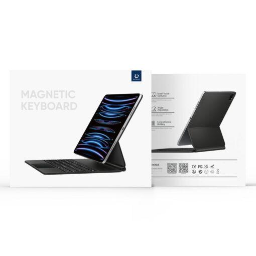 iPad Air 13" M2/M3 & iPad Pro 12.9" 3rd-6th Gen Bluetooth Keyboard Case - Dux Ducis MK Series - Image 13