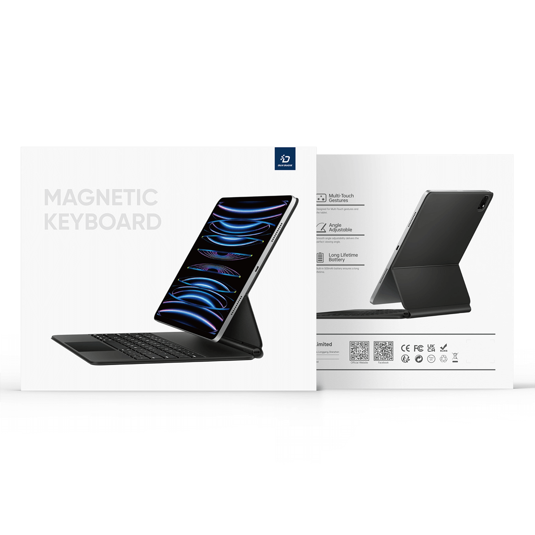 iPad Air 11-inch M4 Magnetic Floating Keyboard Case by Dux Ducis - Image 13