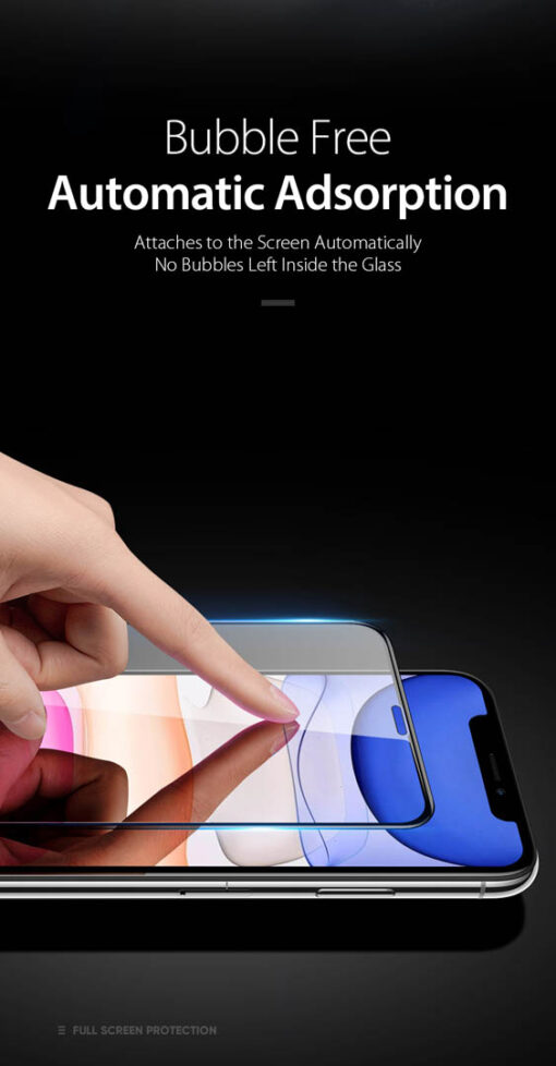 iPhone 11 / XR Tempered Glass Screen Protector - Anti-Scratch, Case-Friendly, HD Clear - Image 5