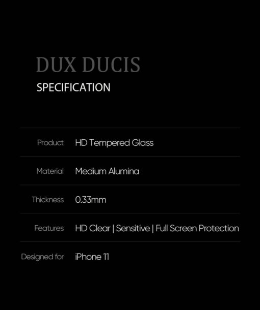 iPhone 11 / XR Tempered Glass Screen Protector - Anti-Scratch, Case-Friendly, HD Clear - Image 9