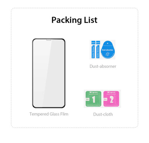 iPhone 11 / XR Tempered Glass Screen Protector - Anti-Scratch, Case-Friendly, HD Clear - Image 10