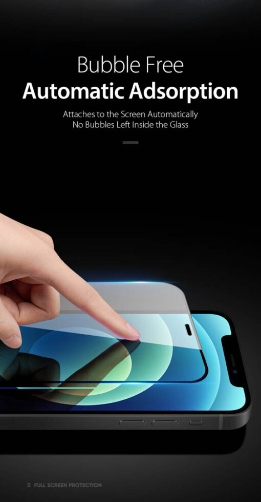 iPhone 12 Mini Tempered Glass Screen Protector - Anti-Scratch, Case-Friendly, HD Clear - Image 5