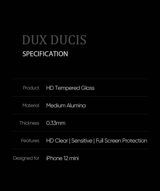 iPhone 12 Mini Tempered Glass Screen Protector - Anti-Scratch, Case-Friendly, HD Clear - Image 9