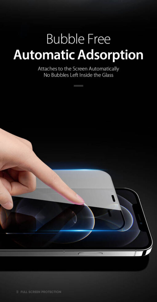 iPhone 12 Pro Max Tempered Glass Screen Protector - Anti-Scratch, Case-Friendly, HD Clear - Image 5