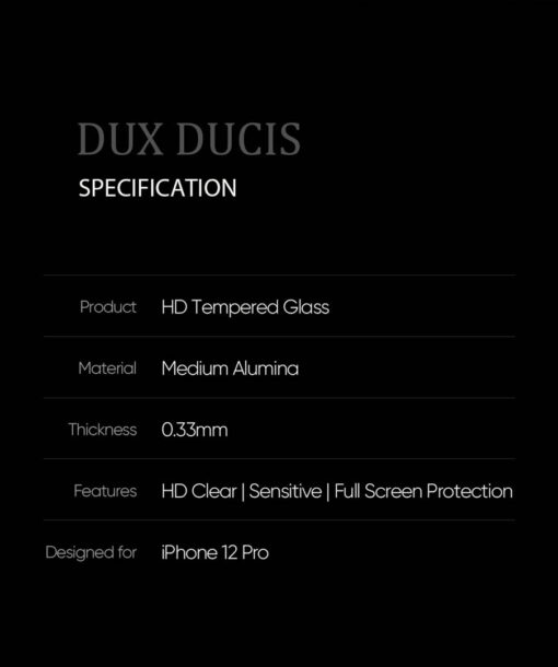 iPhone 12 Pro Max Tempered Glass Screen Protector - Anti-Scratch, Case-Friendly, HD Clear - Image 9