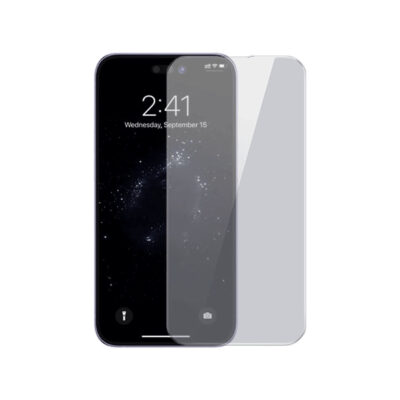 iPhone 14 Pro Max screen protector clear front glass view