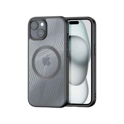iPhone 15 Plus magnetic case frosted matte Dux Ducis Aimo Mag wireless charging