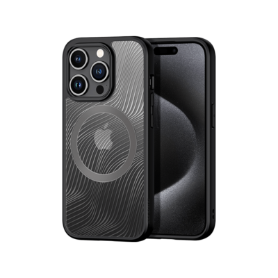 iPhone 15 Pro Max magnetic case frosted matte Dux Ducis Aimo Mag wireless charging