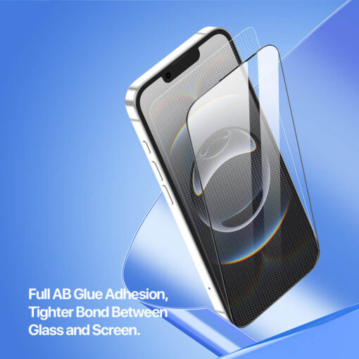 iPhone 16e / 14 / 13 / 13 Pro Tempered Glass Screen Protector with Dust-Free Alignment Kit - Image 6