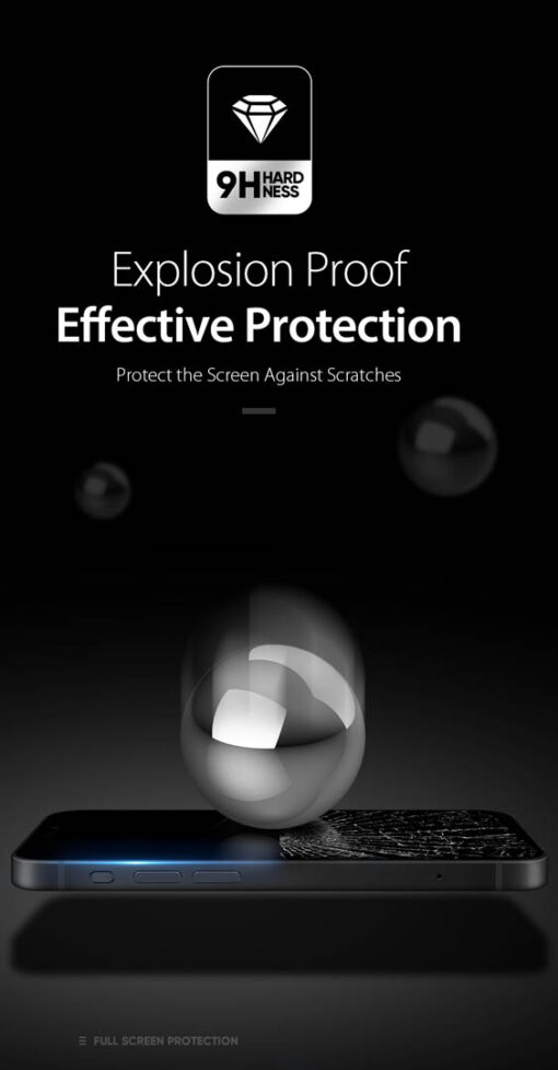 iPhone 16e/14/13/13 Pro Tempered Glass Screen Protector with Auto-Alignment Kit - Roga Series by Dux Ducis - Image 3