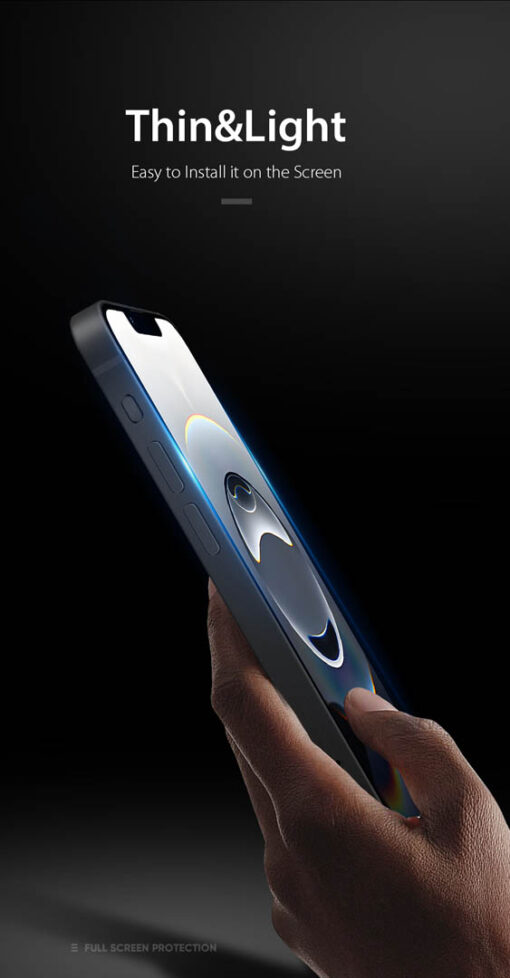 iPhone 16e/14/13/13 Pro Tempered Glass Screen Protector with Auto-Alignment Kit - Roga Series by Dux Ducis - Image 8