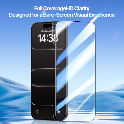 iPhone 17 Air Tempered Glass Screen Protector with Dust-free Alignment Kit - Image 2