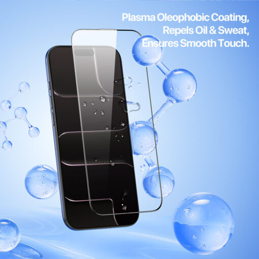 iPhone 17 Air Tempered Glass Screen Protector with Dust-free Alignment Kit - Image 5