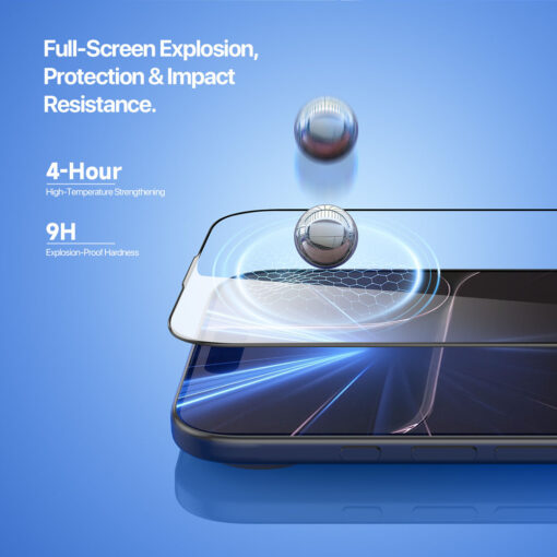 iPhone 17 Air Tempered Glass Screen Protector with Dust-free Alignment Kit - Image 7