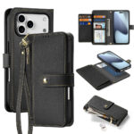iPhone 17 Pro Magnetic Wallet Case Black by Dux Ducis